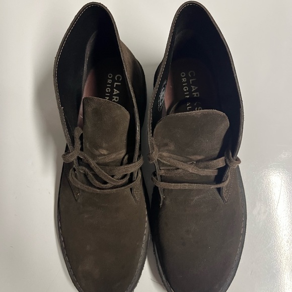Clarks Originals Desert Boots Charles F Stead Leeds England Brown Suede Men’s 9 main image 8